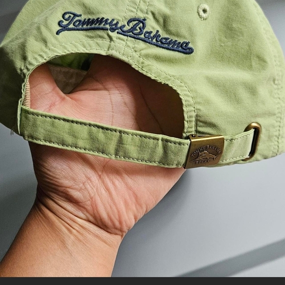 Tommy Bahama Green and Tan Cap with Logo Patch - Picture 3 of 9
